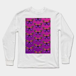 Butterfly pattern Long Sleeve T-Shirt